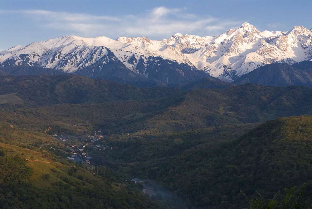 View of the Altai Mountains, Kazakhstan, Central Asia