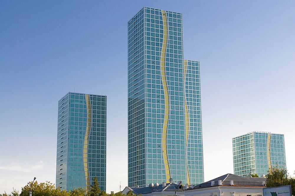 Modern skyscrapers, Astana, Kazakhstan, Central Asia