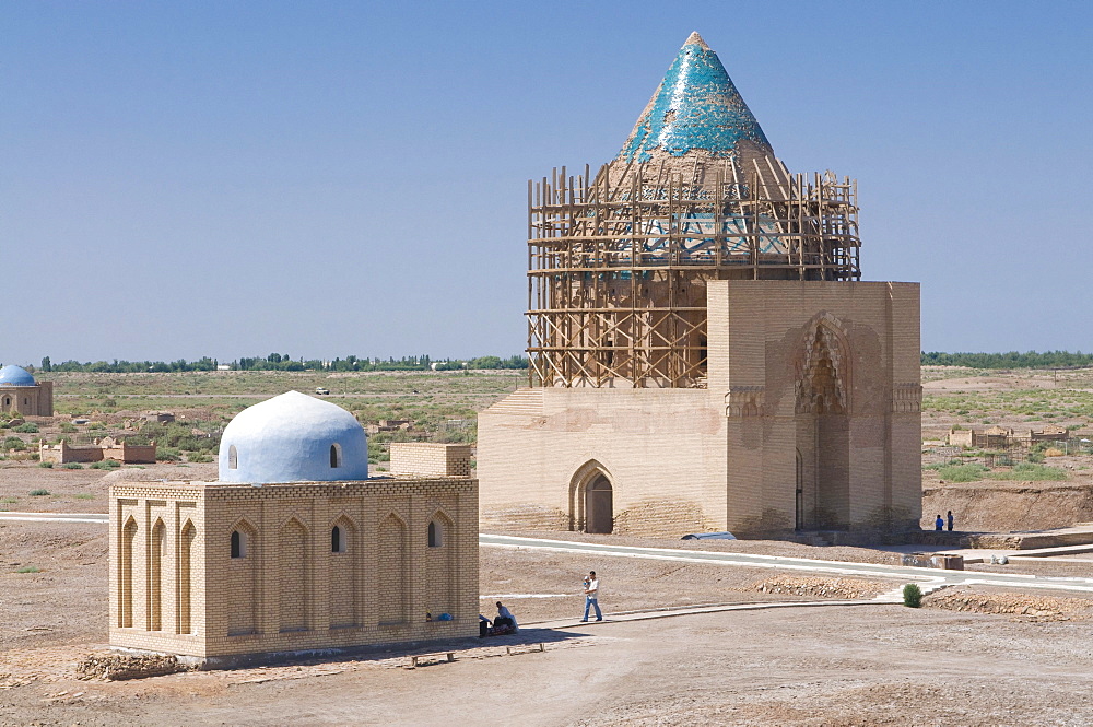 Mosque in Konye-Urgench, Turkmenistan, Central Asia