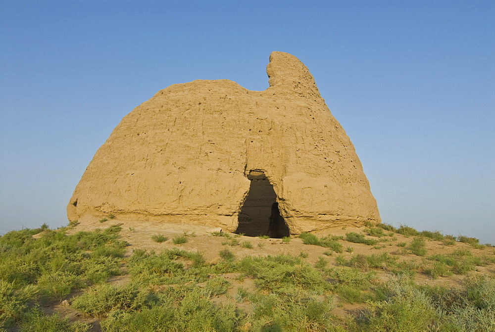 Former ice house, Merv, Turkmenistan, Central Asia