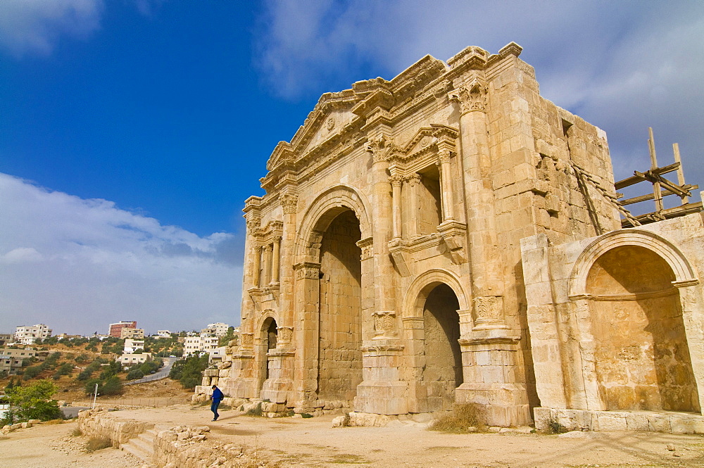 Historic ruins of Jerash, Gerasa, Jordan, Middle East