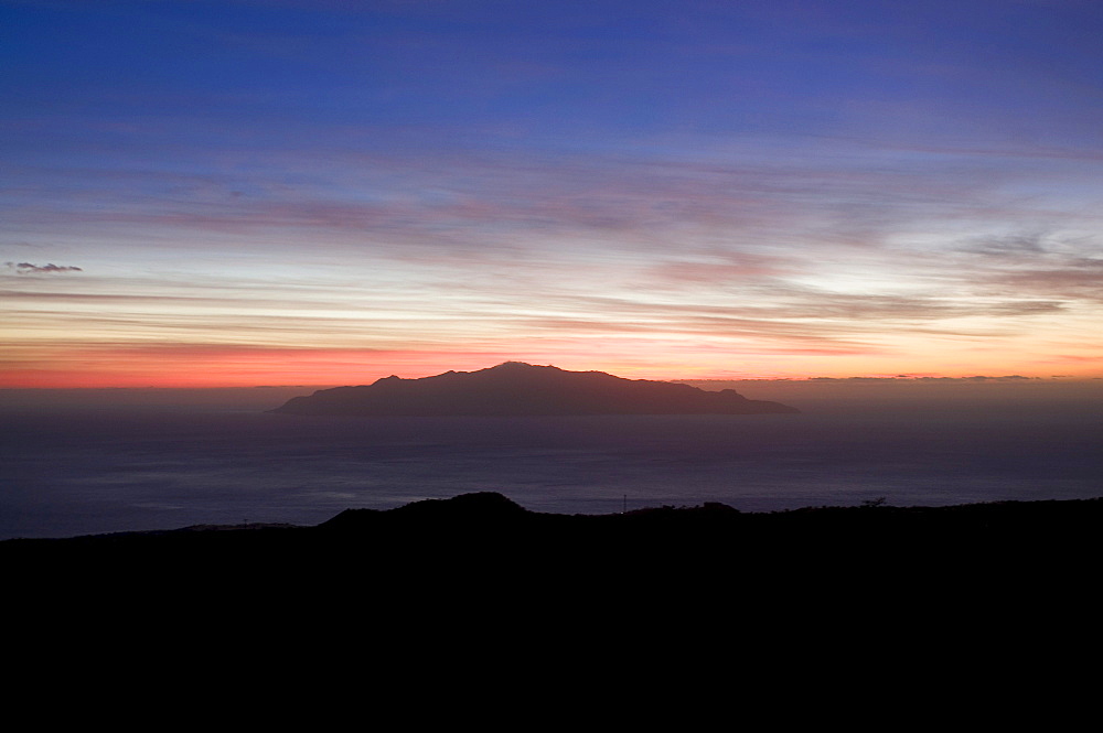 Sunset at the sea, Fogo, Cabo Verde, Cape Verde, Africa