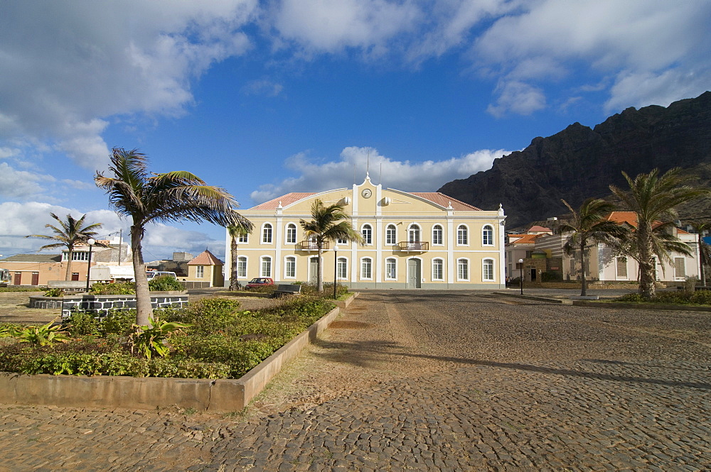 Stately mansion, Ponta do Sol, San Antao, Cabo Verde, Cape Verde, Africa