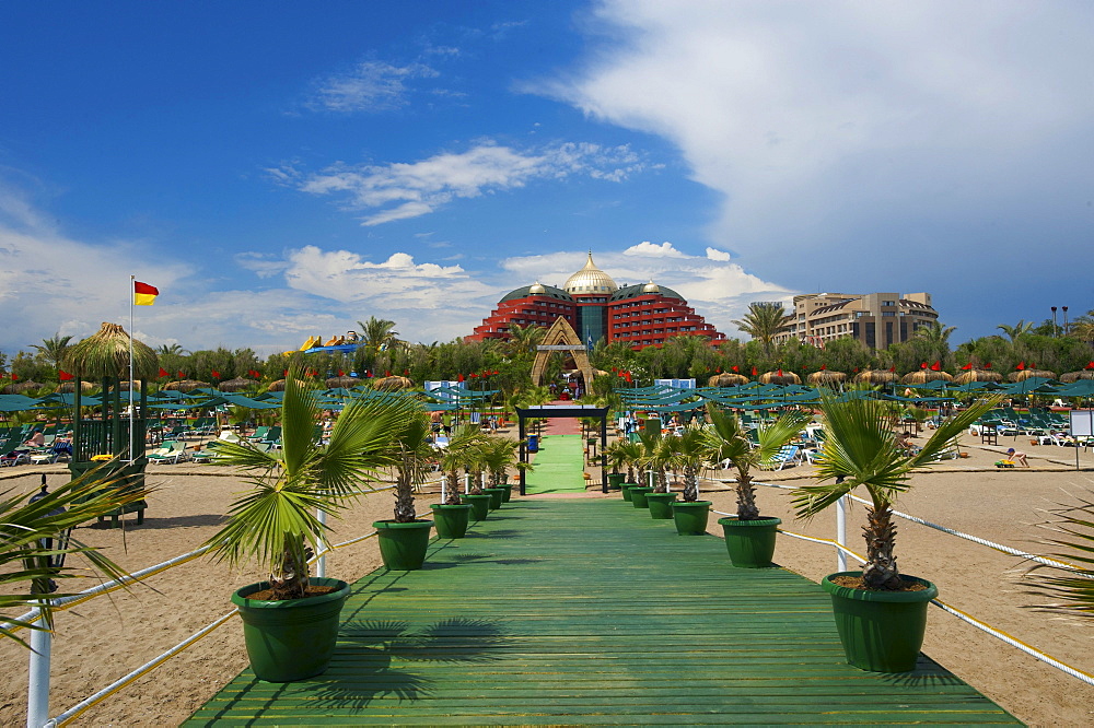 Delphin Palace Hotel on the beach of Antalya, Turkish Riviera, Turkey, Western Asia