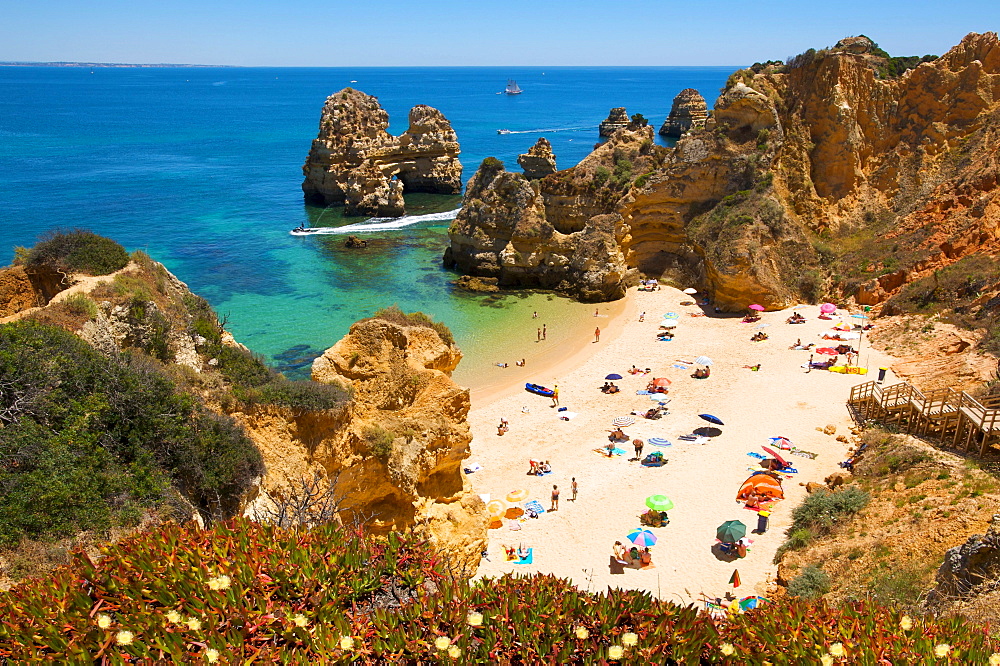 Praia do Camilo, Algarve, Portugal, Europe