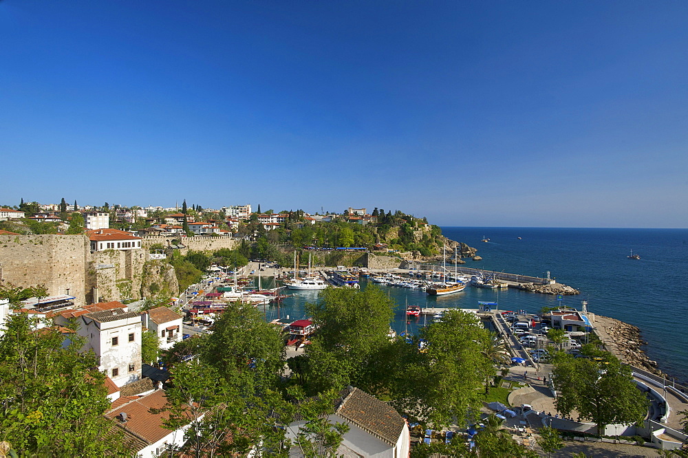 Historic town centre and the port of Antalya, Turkish Riviera, Turkey