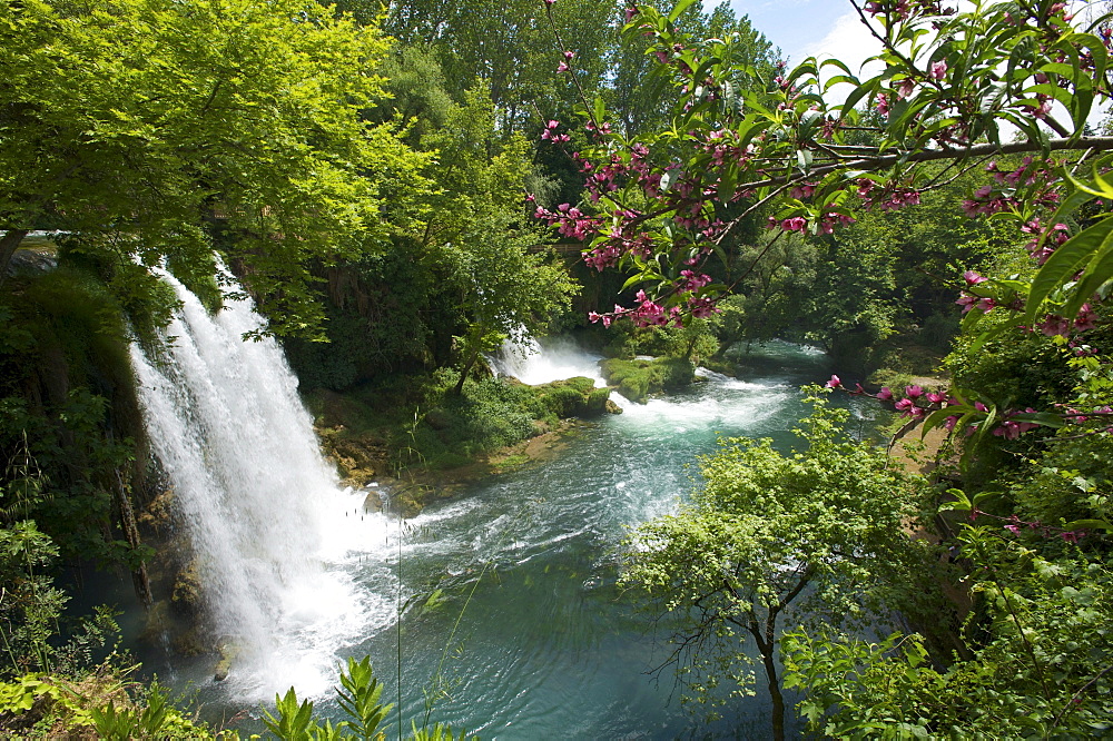 Dueden Waterfalls near Antalya, Turkish Riviera, Turkey