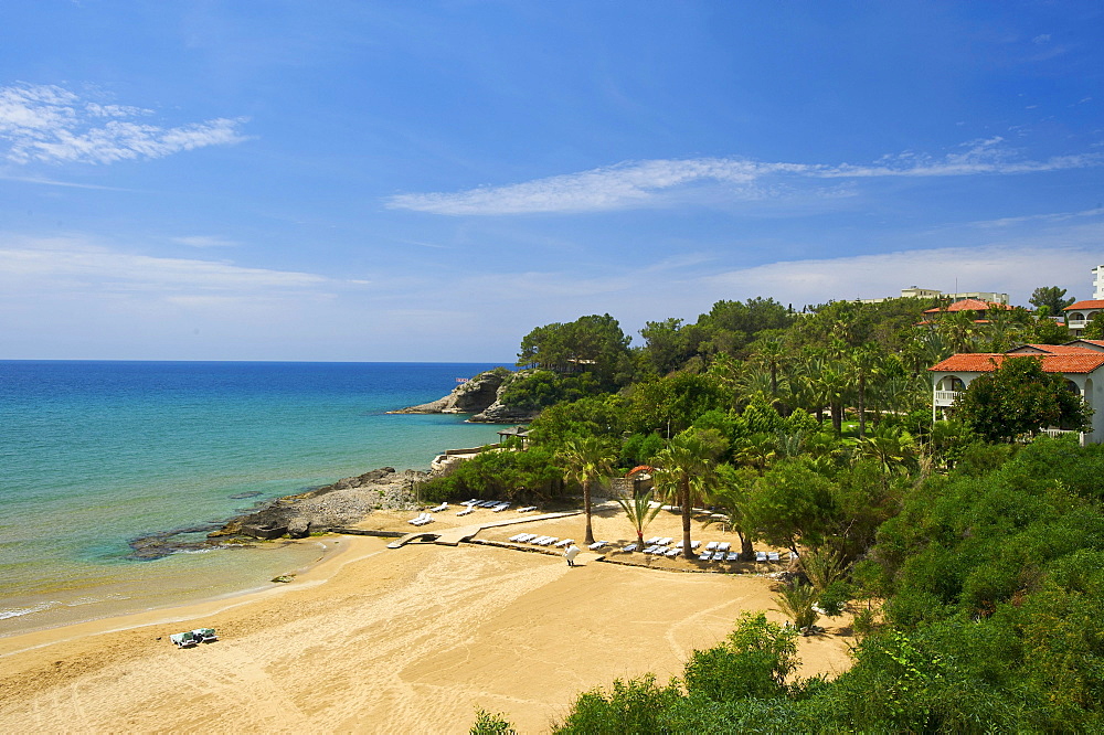 Beach of Incekum on the Turkish Riviera, Turkey