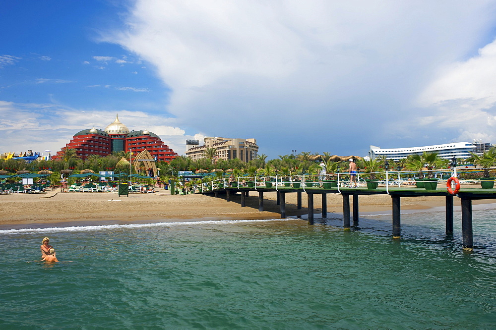 Delphin Palace Hotel on the beach of Antalya, Turkish Riviera, Turkey