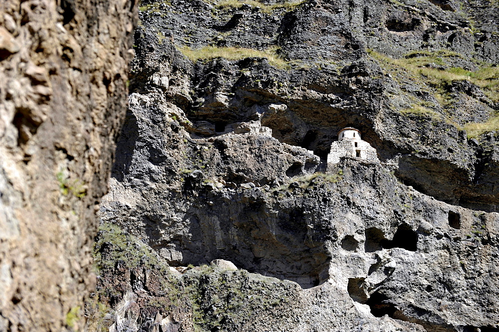 Church, Monastery of the Caves, Vanis Kvabebi, Mtkvari River Valley, Georgia, Western Asia