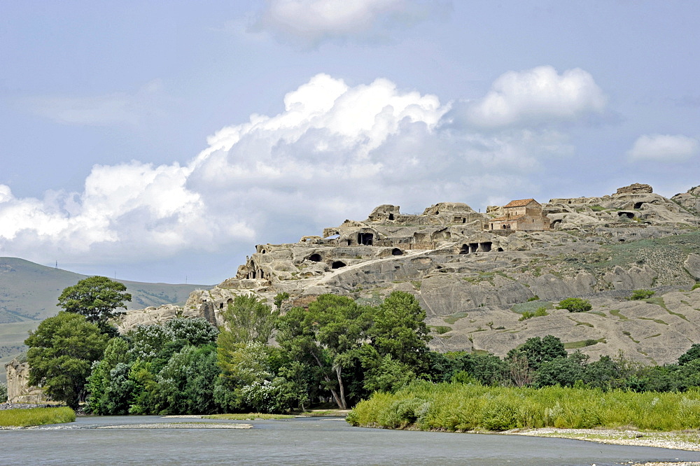 Cave Monastery, Uplistsikhe, Shida Kartli region, Georgia, Western Asia