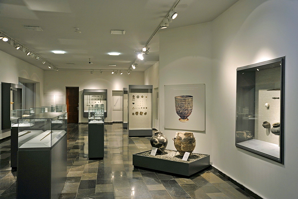 Exhibition space, Georgian National Museum, Sighnaghi, Kakheti, Georgia, Western Asia