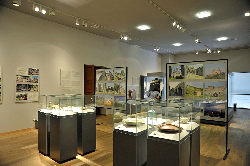 Exhibition space, Georgian National Museum, Sighnaghi, Kakheti, Georgia, Western Asia