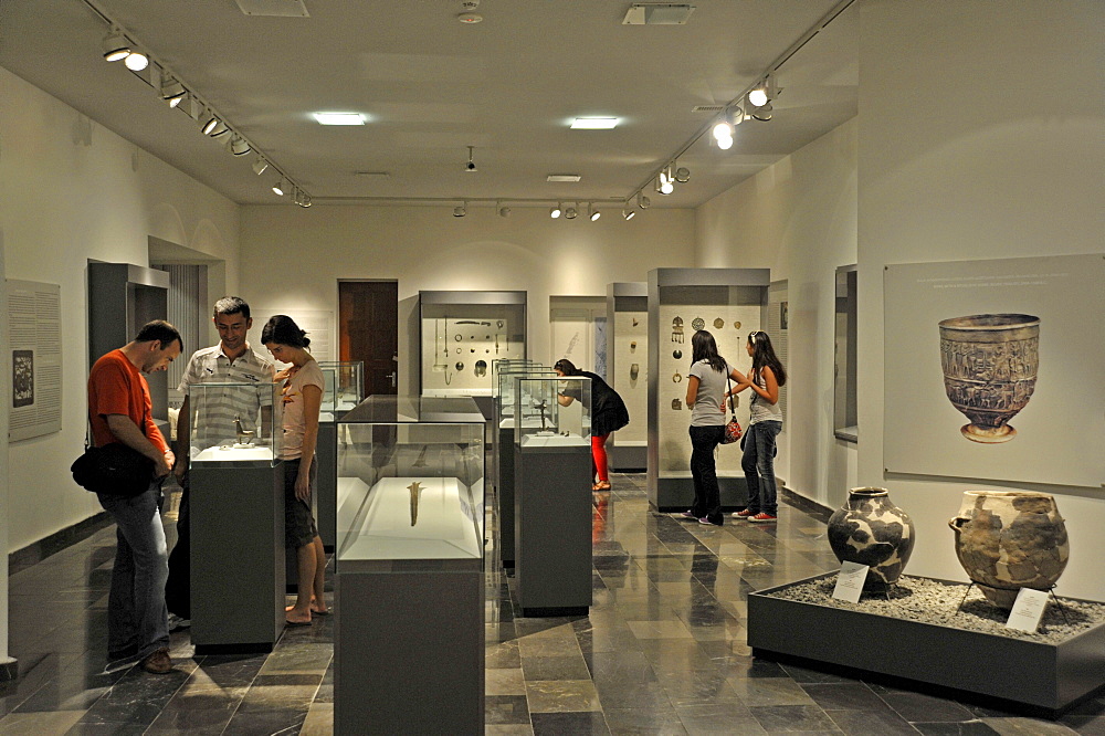 Exhibition space, Georgian National Museum, Sighnaghi, Kakheti, Georgia, Western Asia