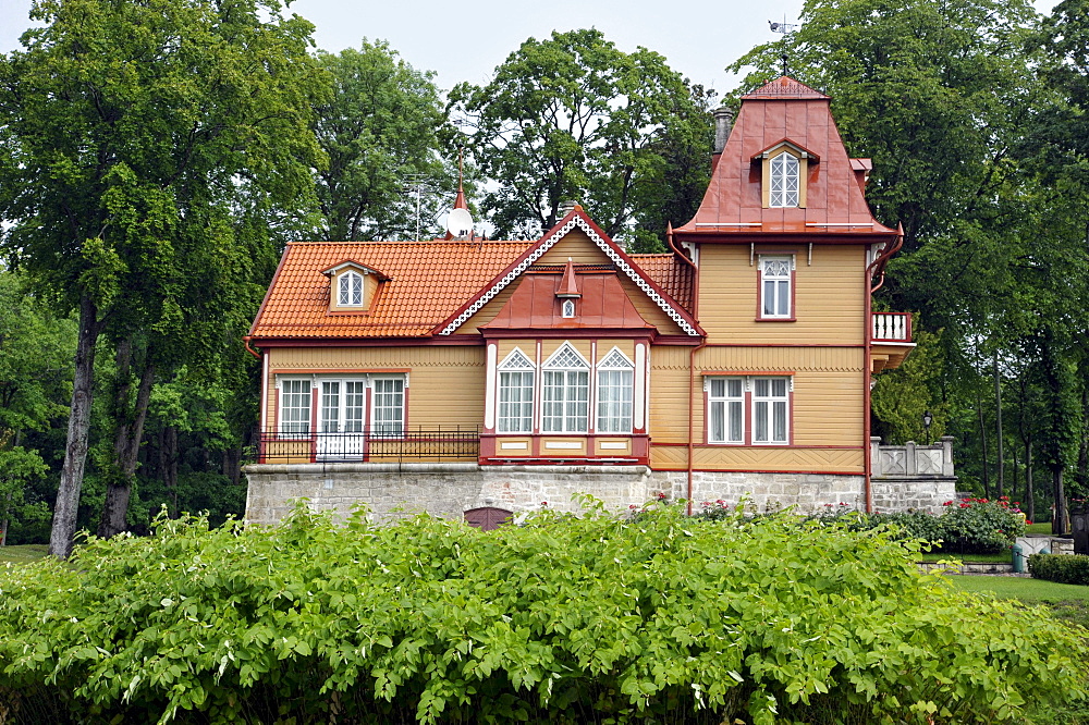 Ekasparre Residence Hotel, spa hotel next to Bishop's Castle, Eagle Castle, Kuressaare, Saaremaa Island, Estonia, Baltic States, Northern Europe