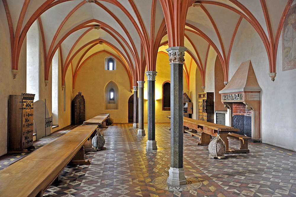 Konventsremter, Malbork Castle, formerly Marienburg Castle, the seat of the Grand Master of the Teutonic Knights, Malbork, Mazury, Poland, Europe