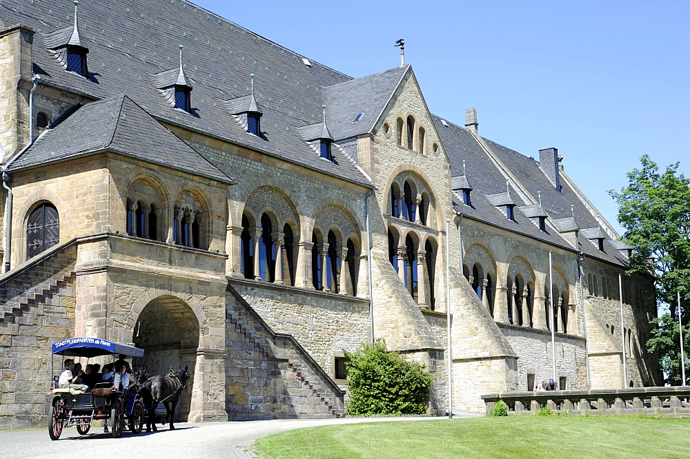 Imperial Palace, Goslar, Harz, Lower Saxony, Germany, Europe