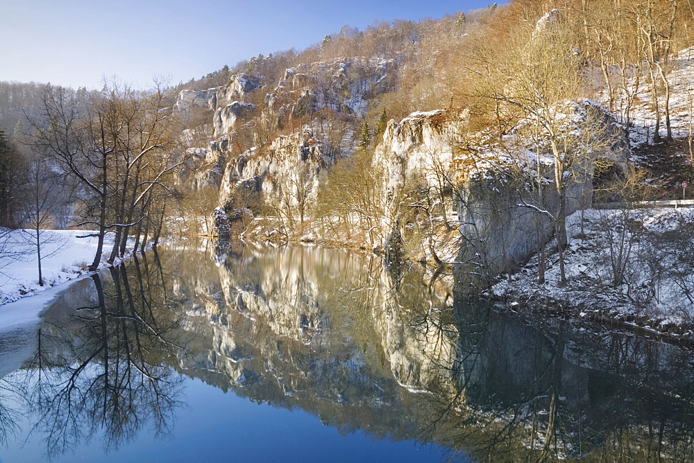Naturpark Obere Donau nature park, Swabian Alb, Baden-Wuerttemberg, Germany, Europe