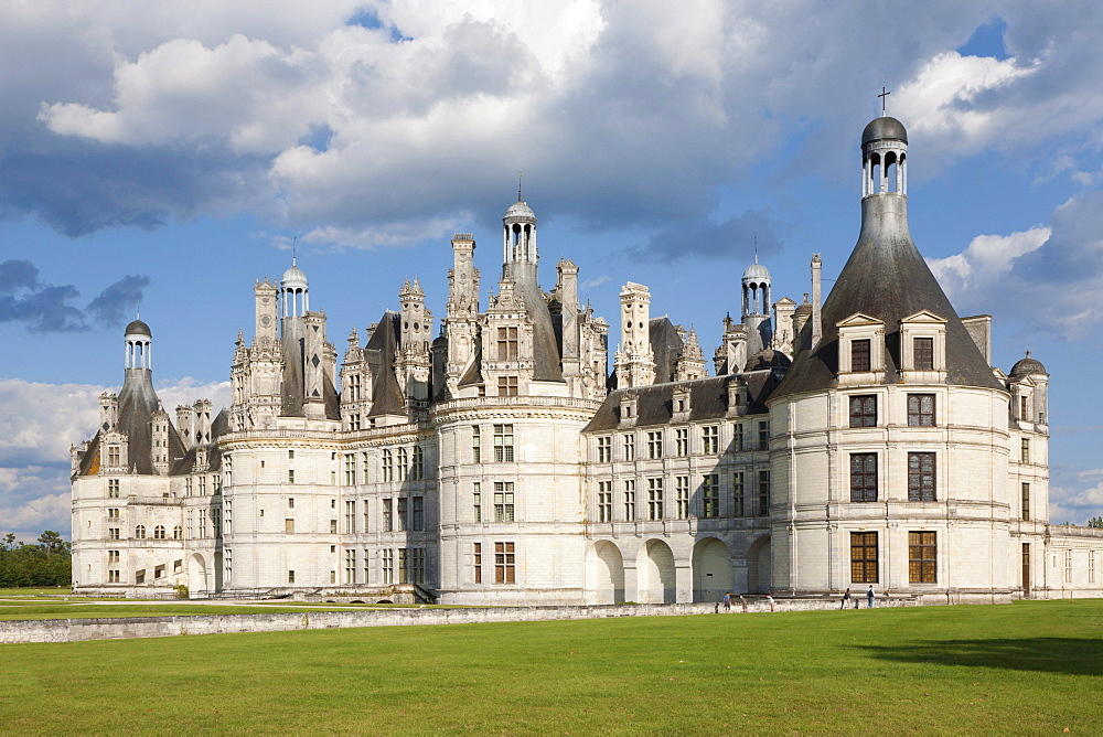 Chateau de Chambord, department of Loire et Cher, Centre region, France, Europe