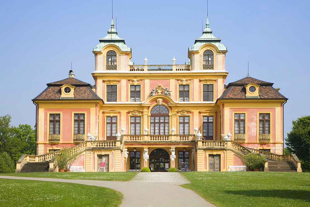 Schloss Favorite Palace, Ludwigsburg, Baden-Wuerttemberg, Germany, Europe