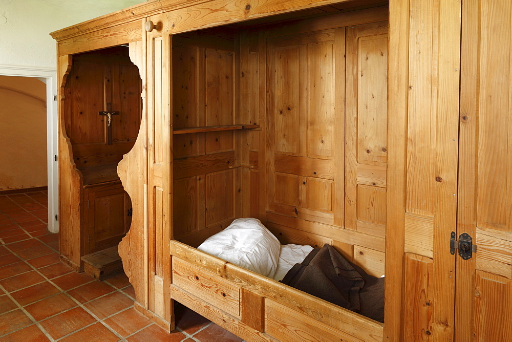 Room in Charterhouse Aggsbach, Wachau, Mostviertel, Lower Austria, Austria, Europe