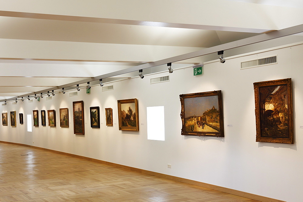 Paintings from the Wachau region, Wachau Museum, Weissenkirchen, Wachau, Waldviertel, Forest Quarter, Lower Austria, Austria, Europe