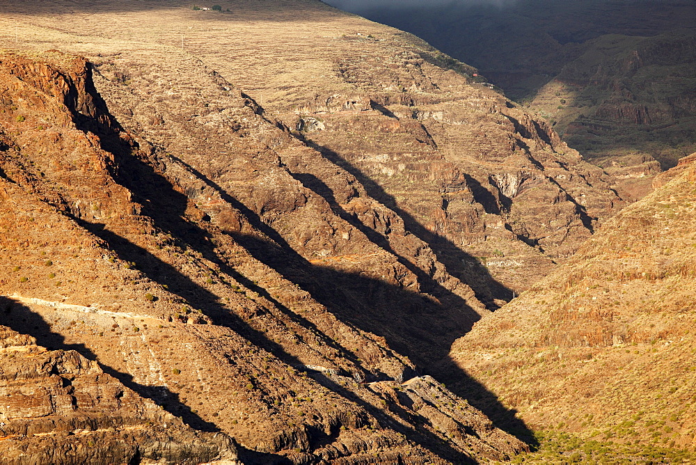 Barranco de La Negra, La Gomera, Canary Islands, Spain, Europe