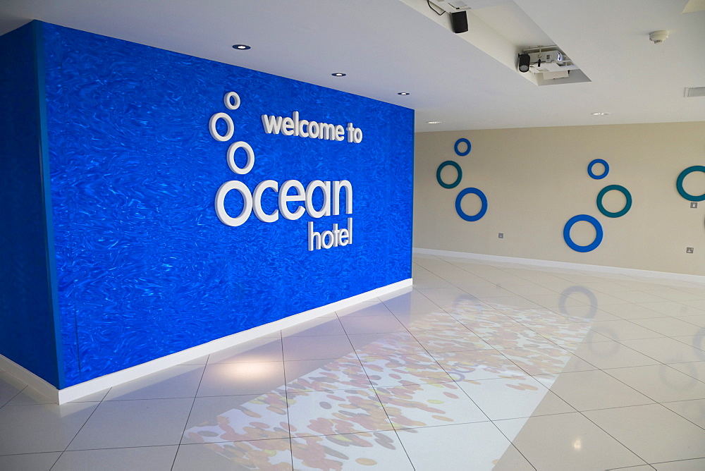 Ocean Hotel interior, Butlins, Bognor Regis, Arun, West Sussex, England, United Kingdom, Europe