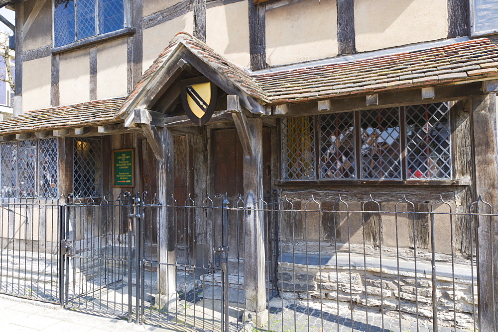 Shakespeare's Birthplace, Henley Street, Stratford-upon-Avon, Warwickshire, England, United Kingdom, Europe