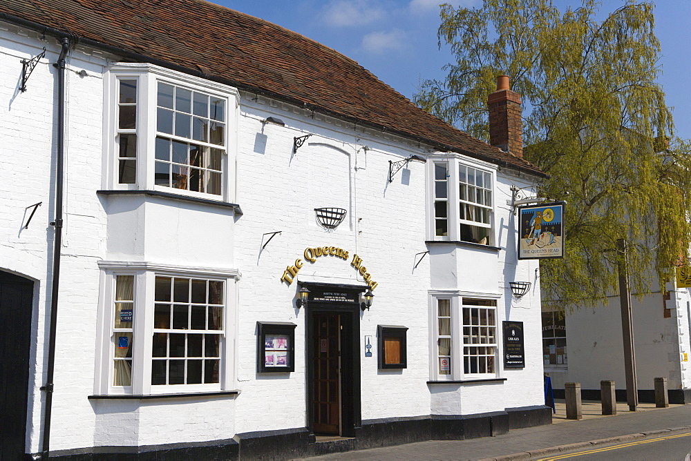 The Queens Head, Ely Street, Stratford-upon-Avon, Warwickshire, England, United Kingdom, Europe