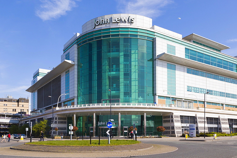 John Lewis at WestQuay Shopping Mall, city centre, Southampton, Hampshire, England, United Kingdom, Europe