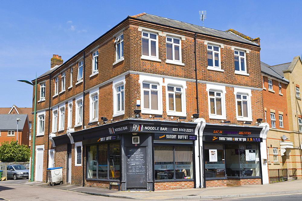 Fusion Noodle Bar, St Mary's Street, Southampton, Hampshire, England, United Kingdom, Europe