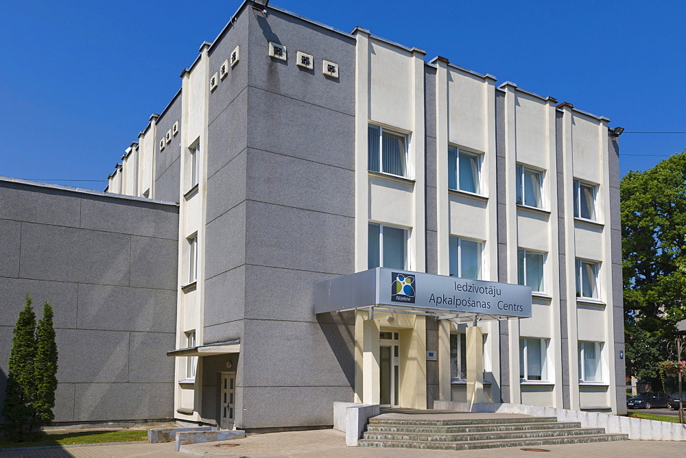 Iedzivotaju Apkalposanas Cents, Rezeknes Pilsetas Dome, Customer Care Centre of City Council, Atbrivosanas Aleja, Atbrivosanas Avenue, Rezekne, Latgale, Latvia, Northern Europe