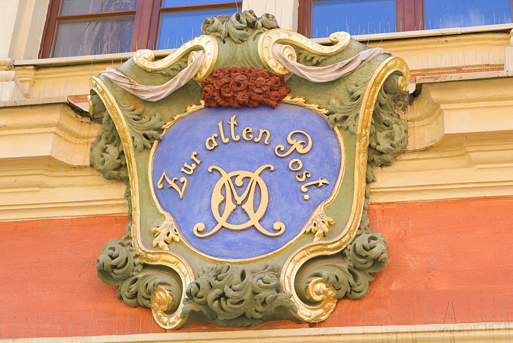 Zur Alten Post, Old Post Office, Reichenstrasse Street, Bautzen, Budysin, Budysyn, Budziszyn, Dresden region, Eastern Saxony, Upper Lusatia, Germany, Europe