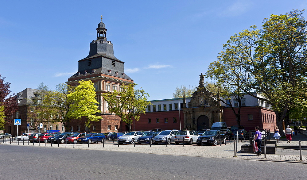 Roter Turm tower, Trier, Rhineland-Palatinate, Germany, Europe