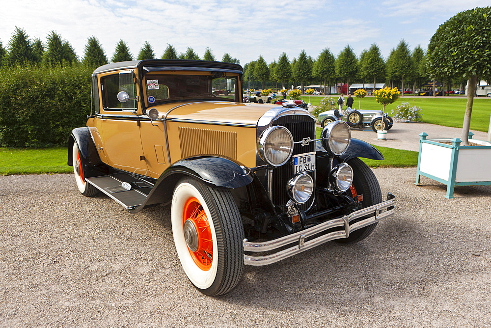 Buick Coupe Fisher 64 C, built in 1930, USA, Classic-Gala, Concours d'Elegance in the Baroque castle gardens, Schwetzingen, Baden-Wuerttemberg, Germany, Europe