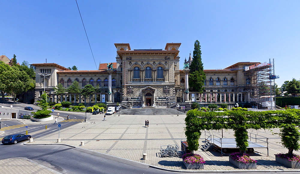 Archaeological Museum Palais de Rumine, Lausanne, canton of Vaud, Lake Geneva, Switzerland, Europe