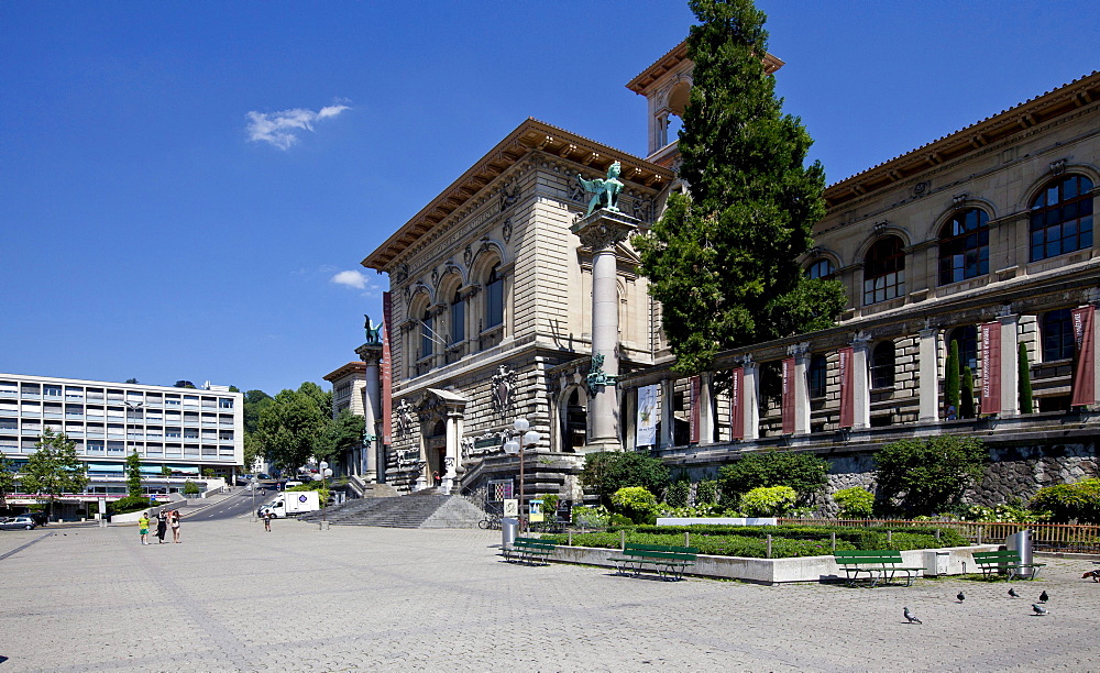 Archaeological Museum Palais de Rumine, Lausanne, canton of Vaud, Lake Geneva, Switzerland, Europe