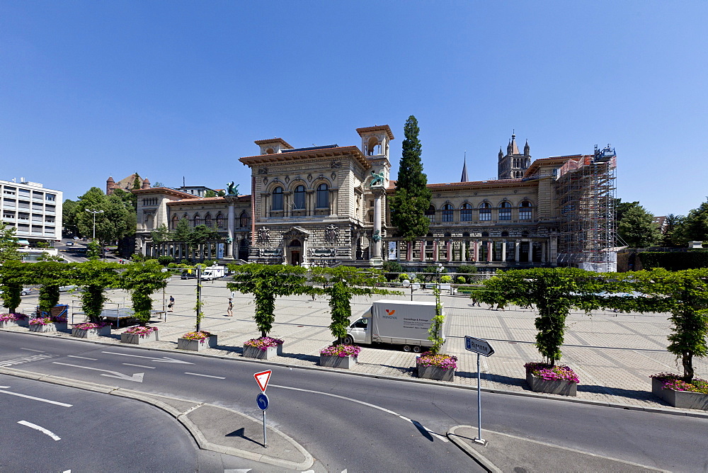 Archaeological Museum Palais de Rumine, Lausanne, canton of Vaud, Lake Geneva, Switzerland, Europe