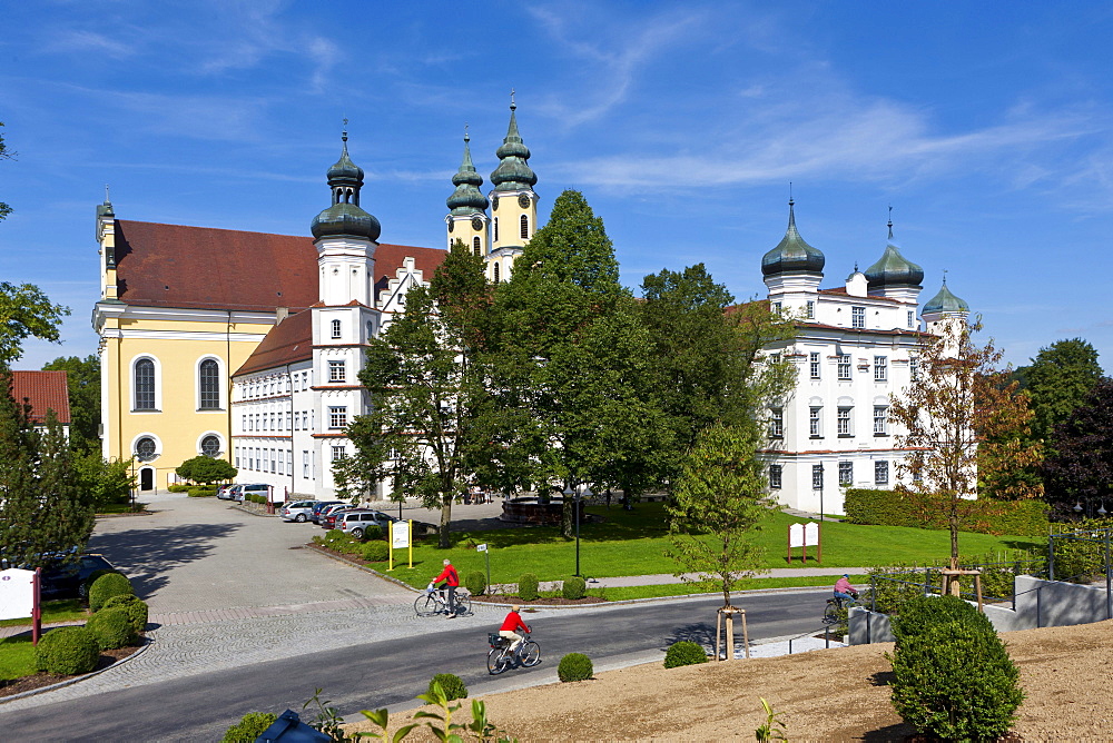 Rot an der Rot Abbey, monastery and Church of St. Verena, Rot an der Rot, Biberach district, Baden-Wuerttemberg, Germany, Europe