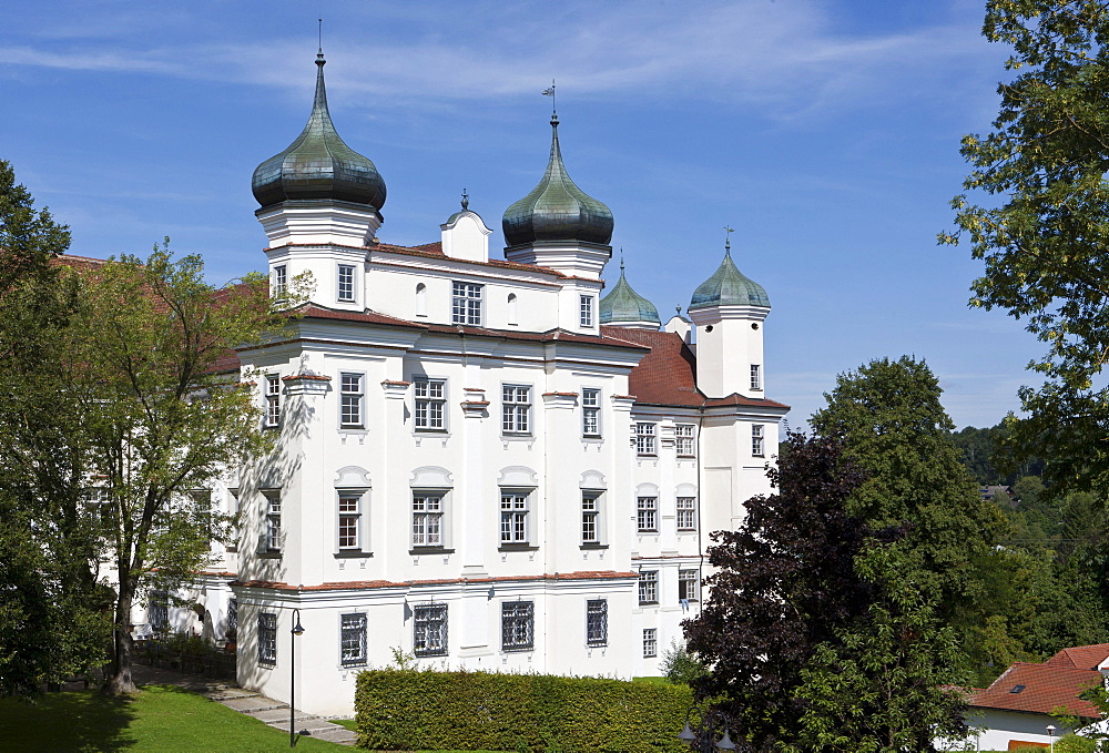 Rot an der Rot Abbey, monastery and Church of St. Verena, Rot an der Rot, Biberach district, Baden-Wuerttemberg, Germany, Europe