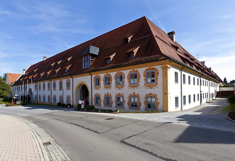 Town Hall, Rot an der Rot, Biberach district, Baden-Wuerttemberg, Germany, Europe