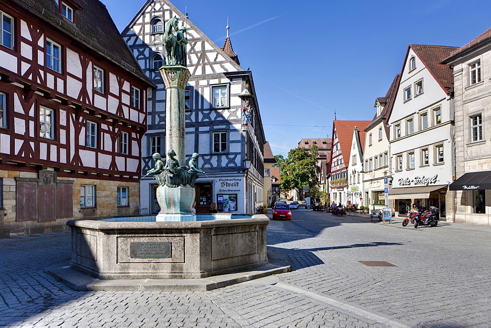 Forchheim, historic district, Upper Franconia, Bavaria, Germany, Europe