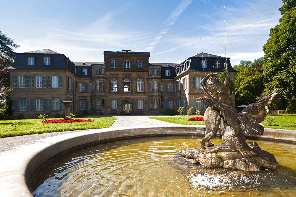 Schloss Fantaisie Palace and palace gardens, Bayreuth, Upper Franconia, Bavaria, Germany, Europe