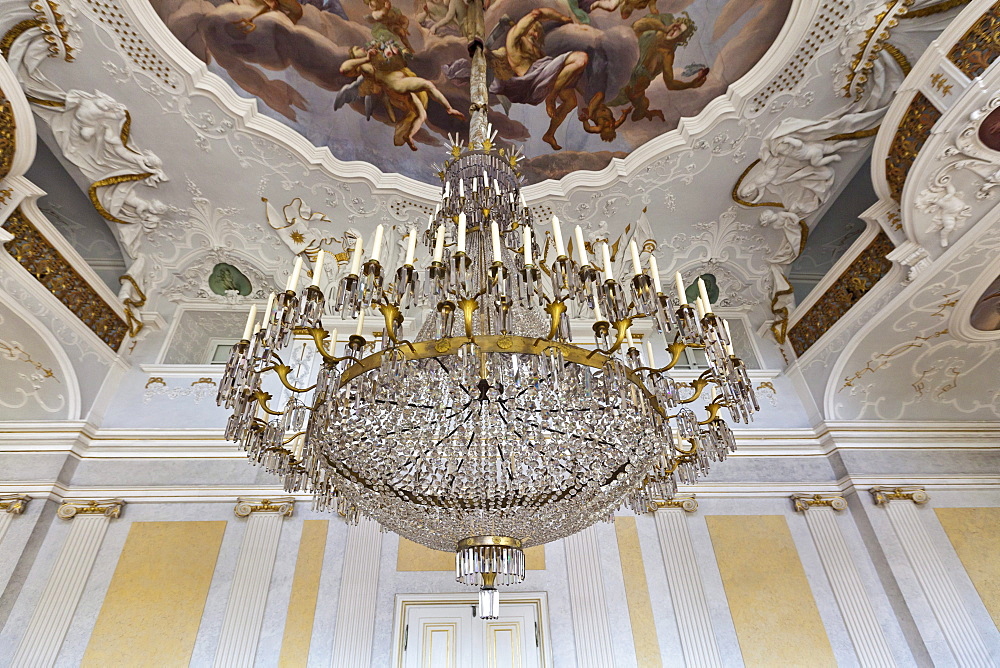 Residenz Ellingen residence, Weissenburg-Gunzenhausen district, Middle Franconia, Franconia, Bavaria, Germany, Europe