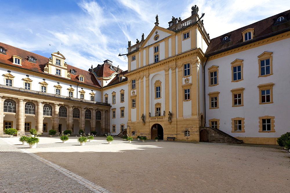 Residenz Ellingen residence, Weissenburg-Gunzenhausen district, Middle Franconia, Franconia, Bavaria, Germany, Europe