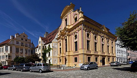 Provincial library, Neuburg an der Donau, Bavaria, Germany, Europe