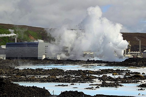 Blue Lagoon geothermal spa, Iceland, Europe