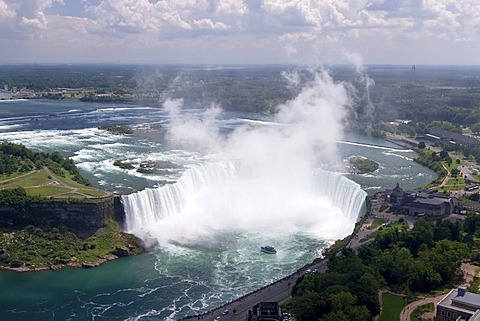 Horseshoe Falls, Niagara River, Niagara Falls, Ontario, Canada, North America