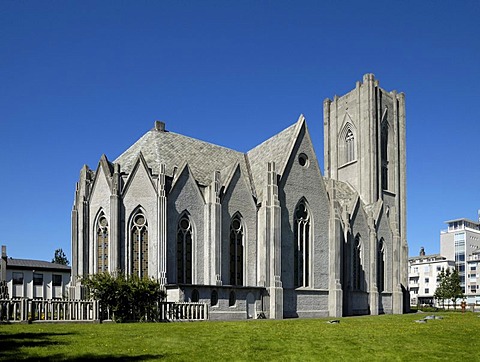 Kristskirkja church, Reykjavik, Iceland, Europe